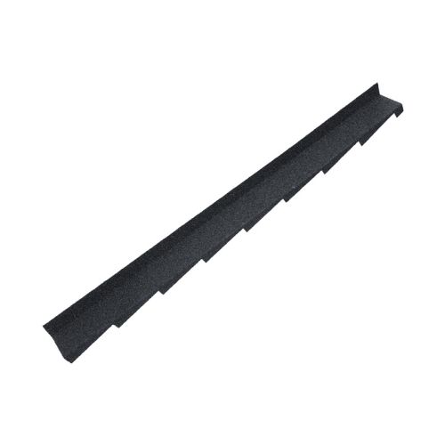 Britmet - Metal Right Hand Wall Flashing - Titanium Grey (1250mm)