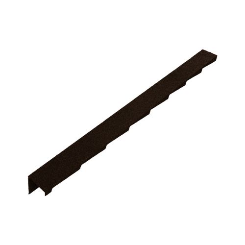 Britmet - Metal Left Hand Barge - Bramble Brown (1250mm)