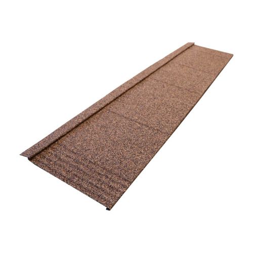 Britmet Shingle - Metal Roof Tile -  Rustic Brown