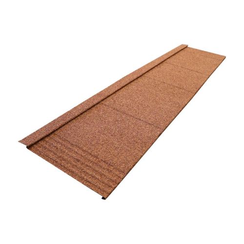 Britmet Shingle - Metal Roof Tile -  Rustic Terracotta