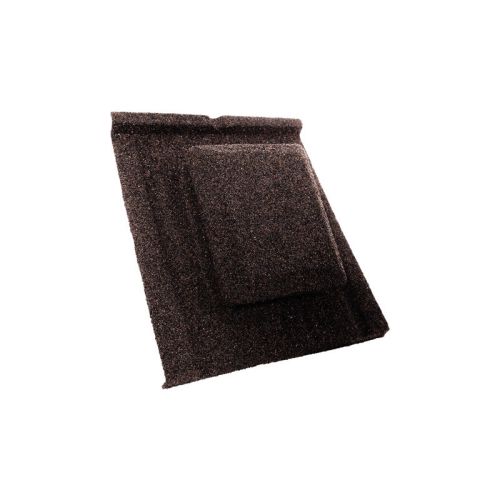 Britmet Slate 2000 - Air Vent Tile - Rustic Brown