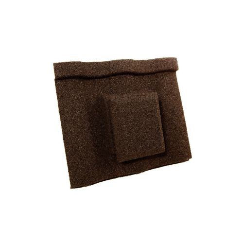 Britmet Villatile - Air Vent Tile - Bramble Brown