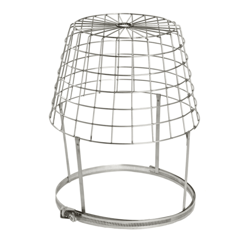 Bucket Top Chimney Birdguard - 150mm to 250mm - Stainless Steel