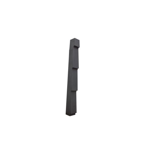 Lightweight Tiles - Smooth Budget Verge (Side Flashing) - Left Hand - Black