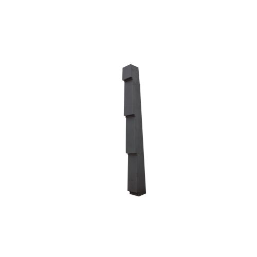 Lightweight Tiles - Smooth Budget Verge (Side Flashing) - Right Hand - Black