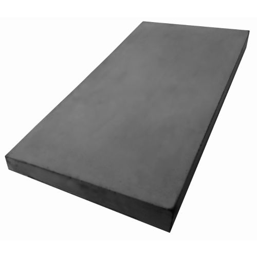 Castle Composites - Single Weathered Concrete Coping Stone - 300mm x 600mm - Dark Grey