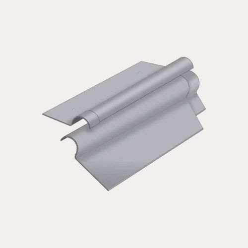 Swisspearl Cemsix Big Six Fibre Cement Two-Piece Adjustable Flat / Plain Ridge