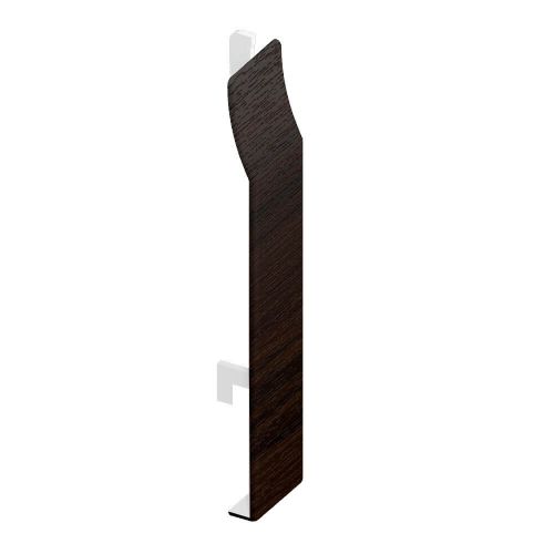 UPVC Shiplap Cladding - Butt Joint - Rosewood
