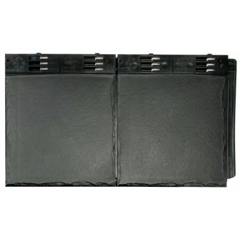 Envirotile - Double Plastic Slate Tile - Slate Grey
