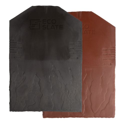 Eco Slate - Recycled Plastic Roof Tile (Pack of 16 - 1m2 Cover)