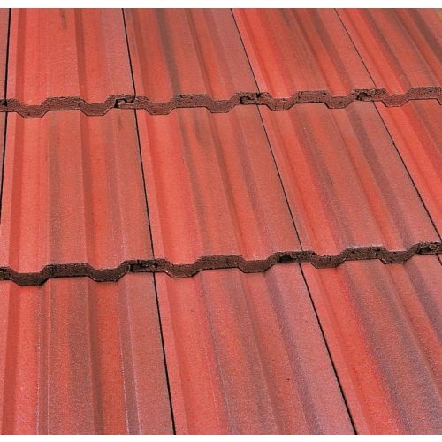 Marley - Ludlow Plus - Concrete Tile Range - Old English Dark Red