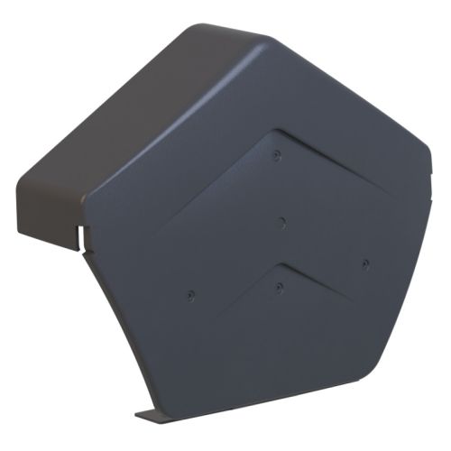 Manthorpe SmartVerge PP Angled Ridge End Cap - 271 x 228 x 76mm (Pack of 2)