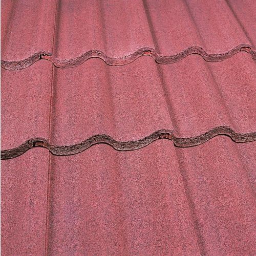Marley - Mendip - Concrete Tile Range - Dark Red