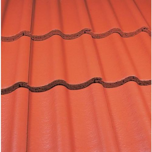 Marley - Mendip - Concrete Tile Range - Mosborough Red