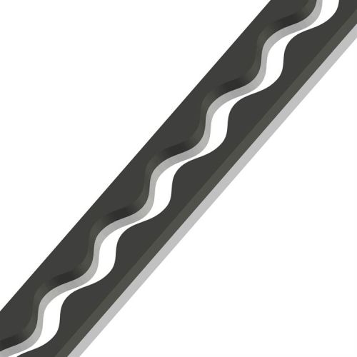 13.5/3 Corrugated - Foam Filler Pack of 10 Pairs - 1000mm
