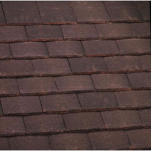 Marley - Plain Tiles - Concrete Tile Range - Dark Red