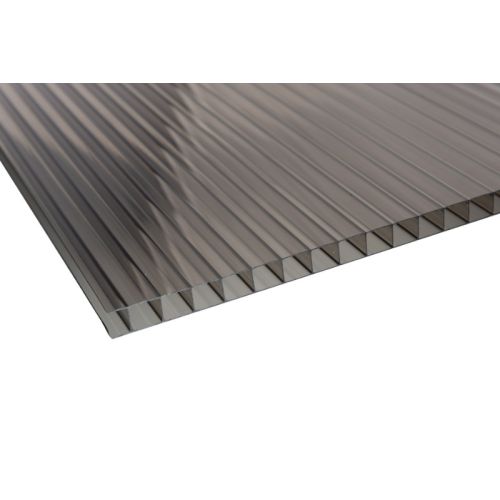 Poly X 10mm Twinwall Polycarbonate Sheet - Bronze (2000x1050x10mm)
