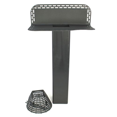 Resitrix Aluminium Horizontal Drain Outlet - 100mm x 100mm x 60mm