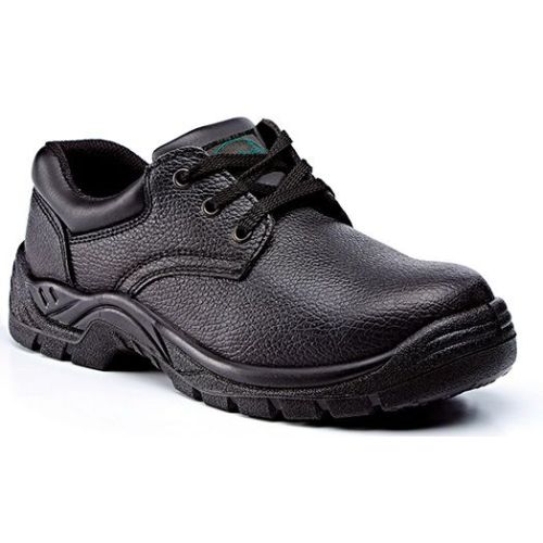 Rugged Terrain - Safety Shoes (SBP SRC) - Black Leather
