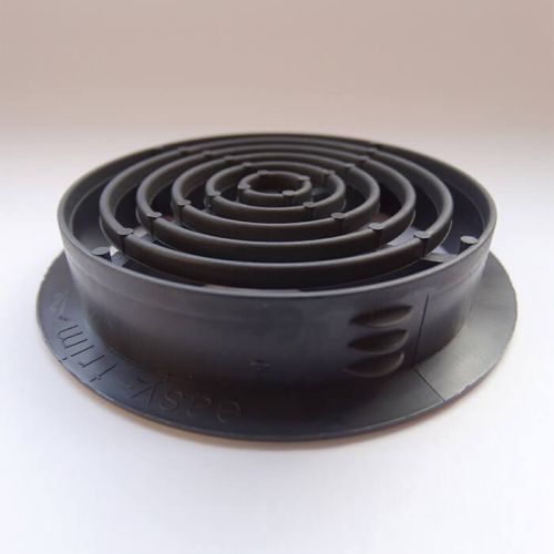 Soffit Board Disc Ventilator - 70mm - Black