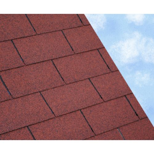 Superior Products Super Square Bitumen Roof Shingles - 2.4m2 (Red)