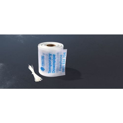 Protec - Temporary Downpipe - 254mm x 200m (Pack of 2)