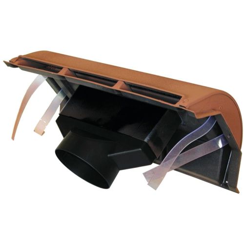 Corovent - Ridge Vent With Extension Sleeve and 125mm Dia Pipe Adaptor