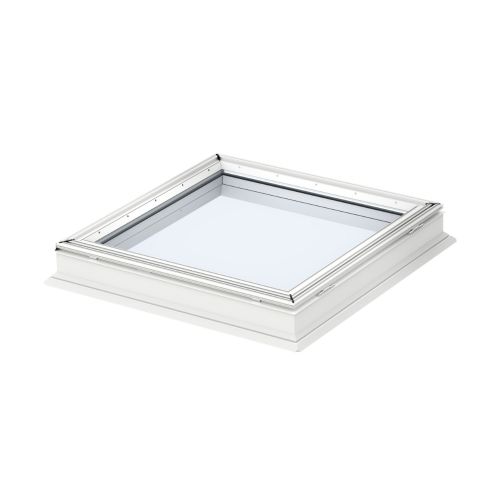 VELUX CFP Double-Glazed Fixed Flat Roof Window with Burglary-Resistant Base