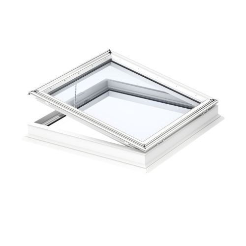 VELUX INTEGRA CVP 0673QVA Double-Glazed Electric Flat Roof Window with Burglary-Resistant Base