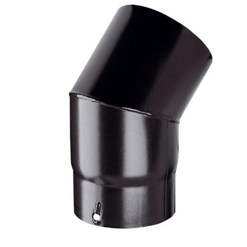 Vitreous Enamel Stove Pipe 45 Degree Bend - 125mm to 150mm