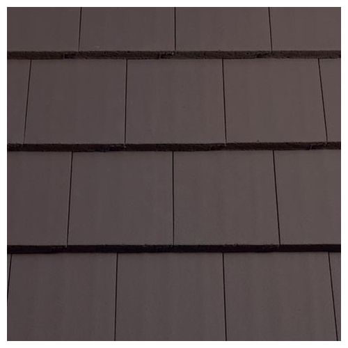 Sandtoft Calderdale Edge Concrete Roof Tile - Smooth Brown