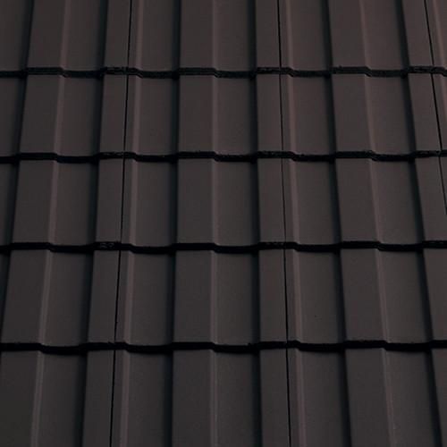 Sandtoft Lindum Concrete Roof Tile - Smooth Brown