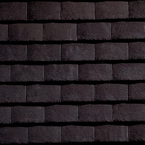 Sandtoft Standard Plain Concrete Roof Tile - Smooth Dark Grey