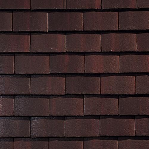 Sandtoft Standard Plain Concrete Roof Tile - Smooth Dark Heather