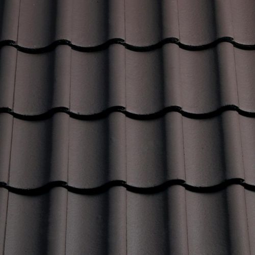 Sandtoft Shire Pantile Concrete Roof Tile - Smooth Brown