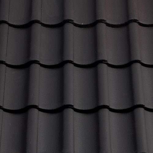 Sandtoft Shire Pantile Concrete Roof Tile - Smooth Dark Grey