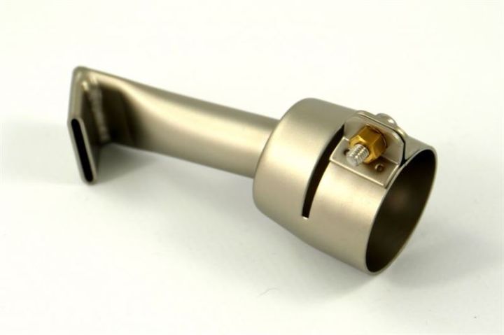 Leister TRIAC - 20mm Straight Jaw Angled 120 Wide Slot Bent Nozzle Leister TRIAC - 20mm Straight Jaw Angled 120 Wide Slot Bent Nozzle