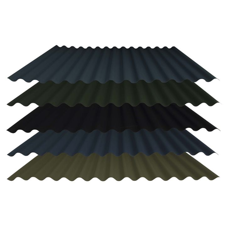Steel Corrugated Roofing Sheet (13.5/3) - PVC Plastisol Coated - 0.5mm / 0.7mm Steel Corrugated Roofing Sheet (13.5/3) - PVC Plastisol Coated - 0.5mm / 0.7mm