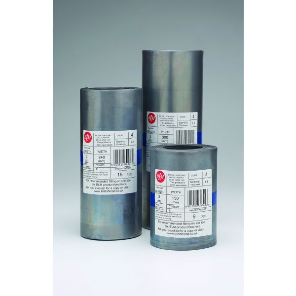Code 8 Lead Flashing - Rolled Lead Sheet - British Lead Code 8 Lead Flashing - Rolled Lead Sheet - British Lead