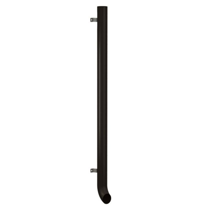 Lindab Guttering - Reinforced Pipe with Brackets and Shoe VUTK2 102mm