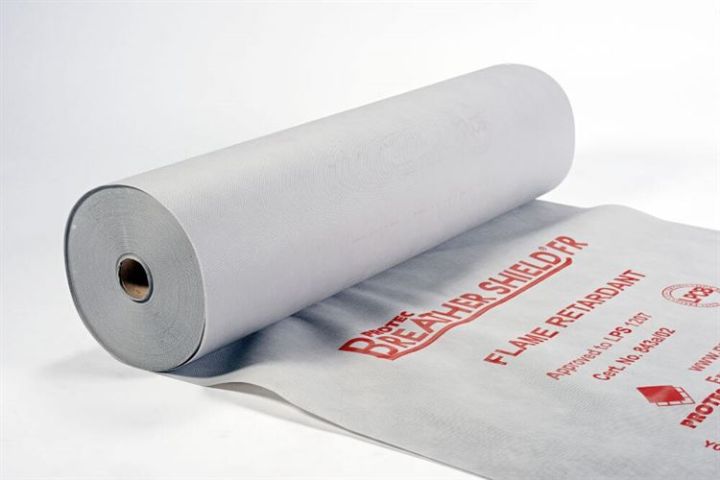 Breathershield - Fire Retardant Floor Protection Membrane - 1m x 100m (Pack of 4) Breathershield - Fire Retardant Floor Protection Membrane - 1m x 100m (Pack of 4)