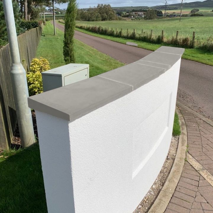 Castle Composites - Single Weathered Concrete Coping Stone