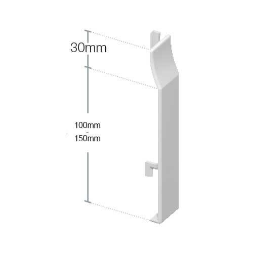 Cladding butt joint size Cladding butt joint size