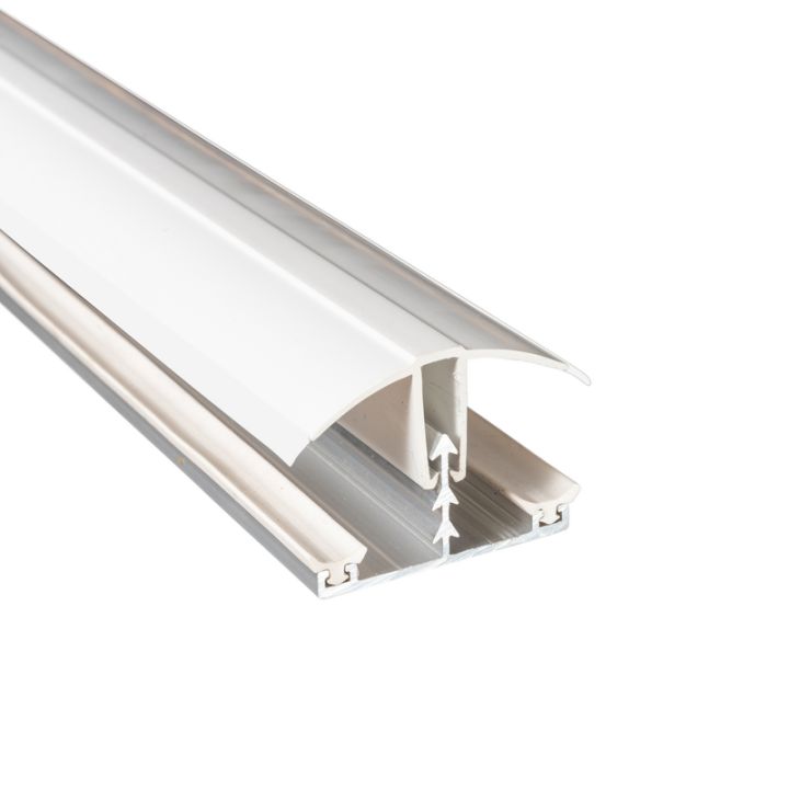 Corotherm Multiwall Polycarbonate Sheet Rafter Glazing Bar with End Cap