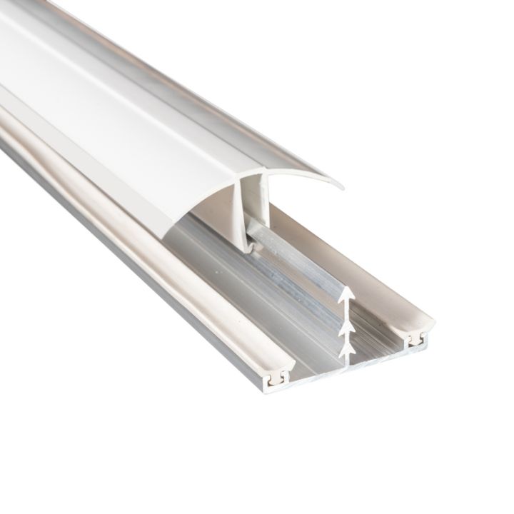 Corotherm Multiwall Polycarbonate Sheet Rafter Glazing Bar with End Cap