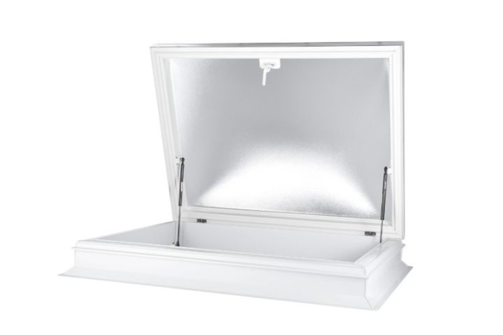 Coxdome Polycarbonate Rooftop Access Hatch with Upstand