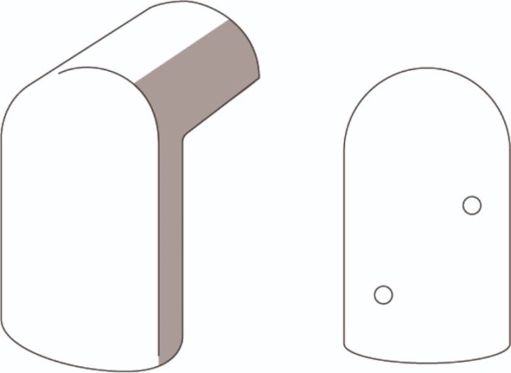 Eternit UrbanPro Finial - 220mm Eternit UrbanPro Finial - 220mm