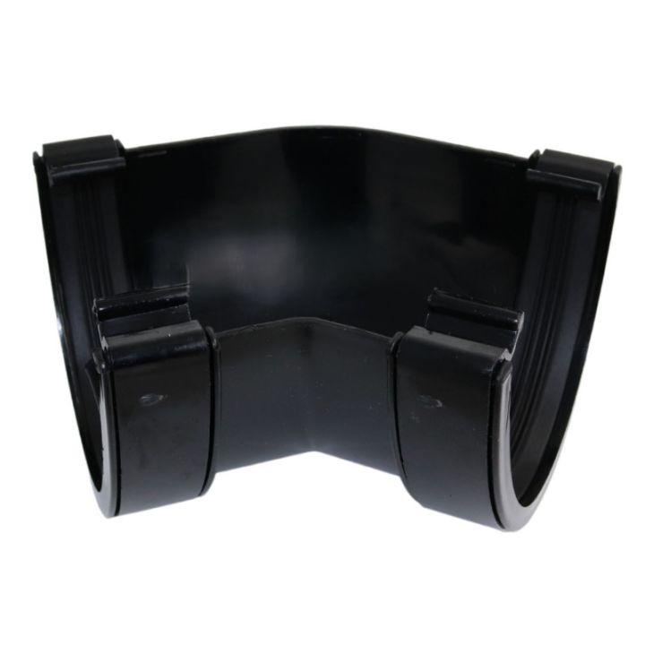 Aquaflow UPVC Universal XL Half Round Guttering Angle - 114mm x 71.5mm