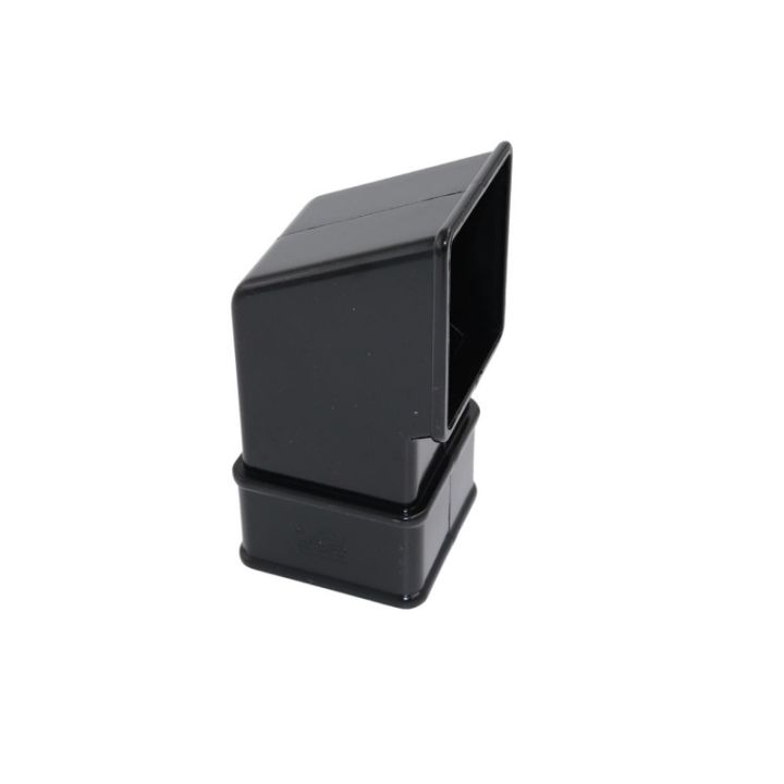 Aquaflow UPVC Squareline Guttering Downpipe Shoe - 65mm x 65mm Aquaflow UPVC Squareline Guttering Downpipe Shoe - 65mm x 65mm
