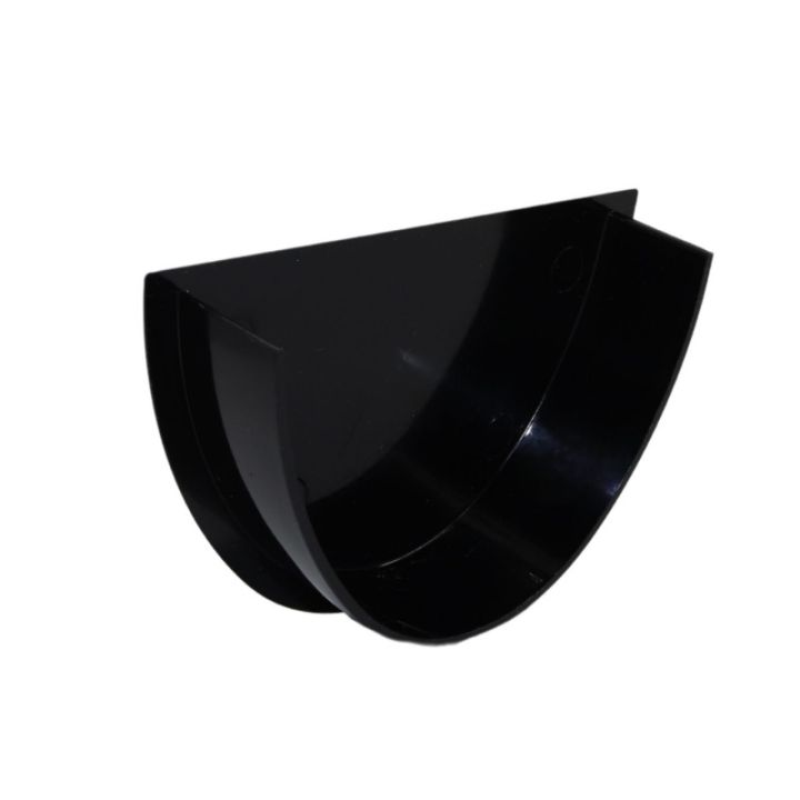 Aquaflow UPVC Universal XL Half Round Guttering Internal Stop End - 114mm x 71.5mm